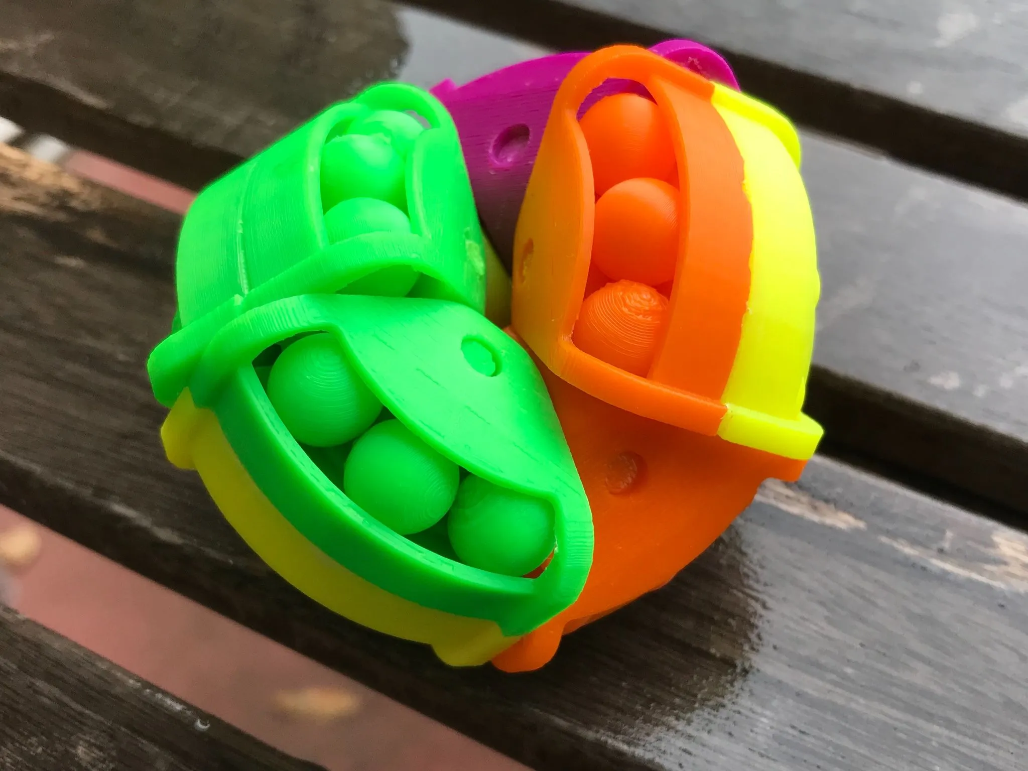 ASTROLABACUS puzzle, Citrus Four-Colour, view 4 of 4