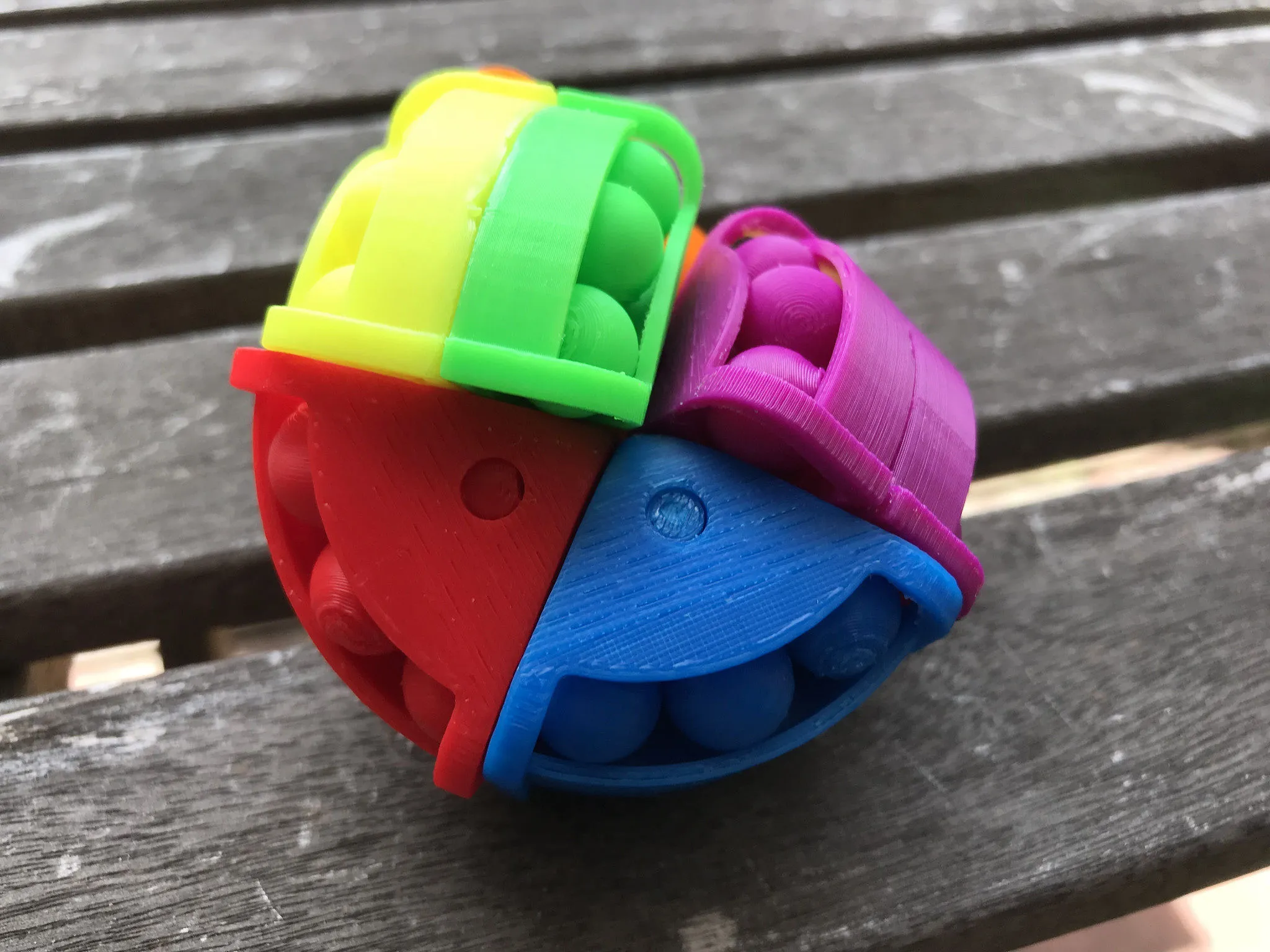 ASTROLABACUS puzzle, Rainbow Six-Colour, view 2 of 4