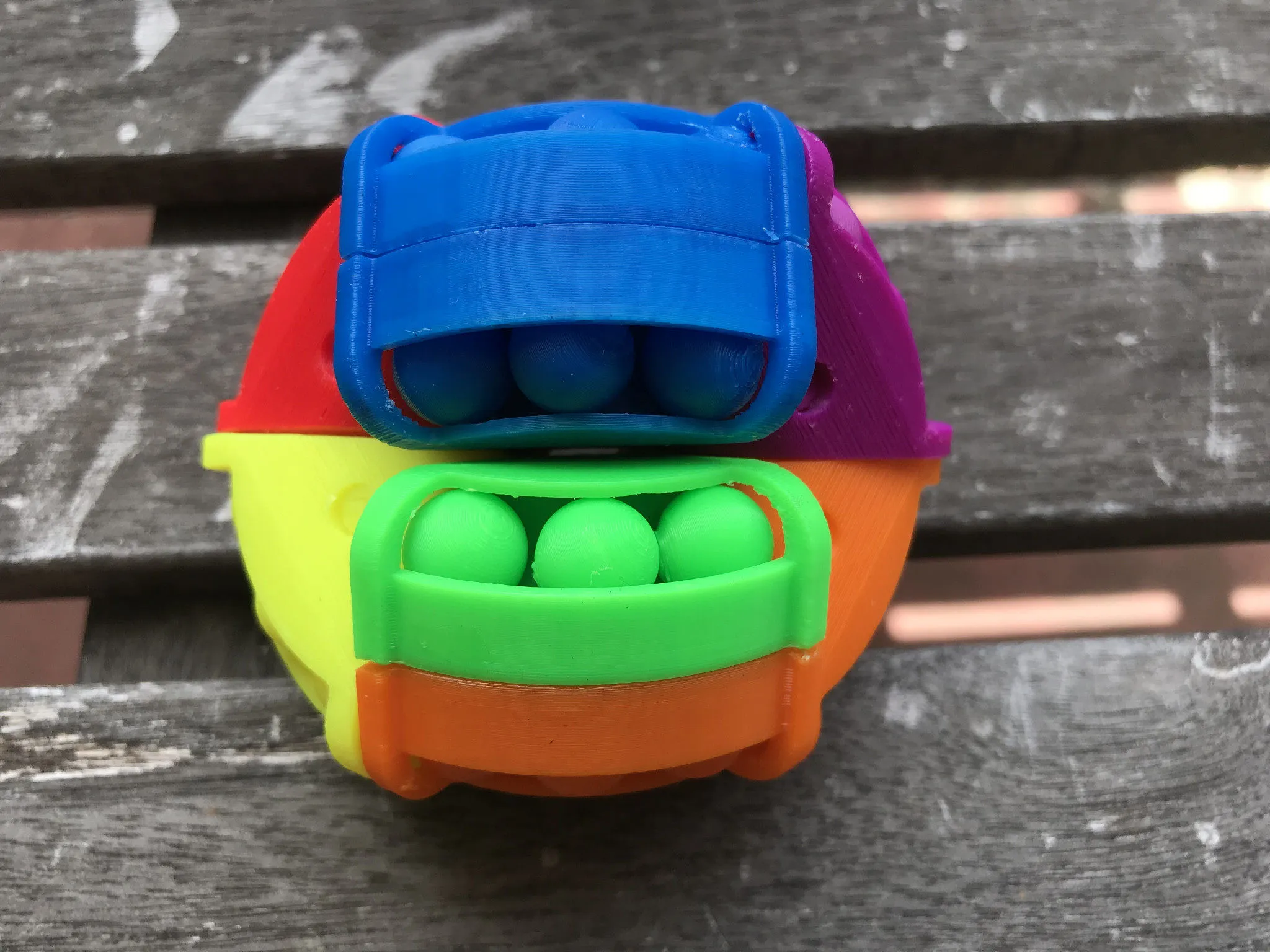 ASTROLABACUS puzzle, Rainbow Six-Colour, view 4 of 4